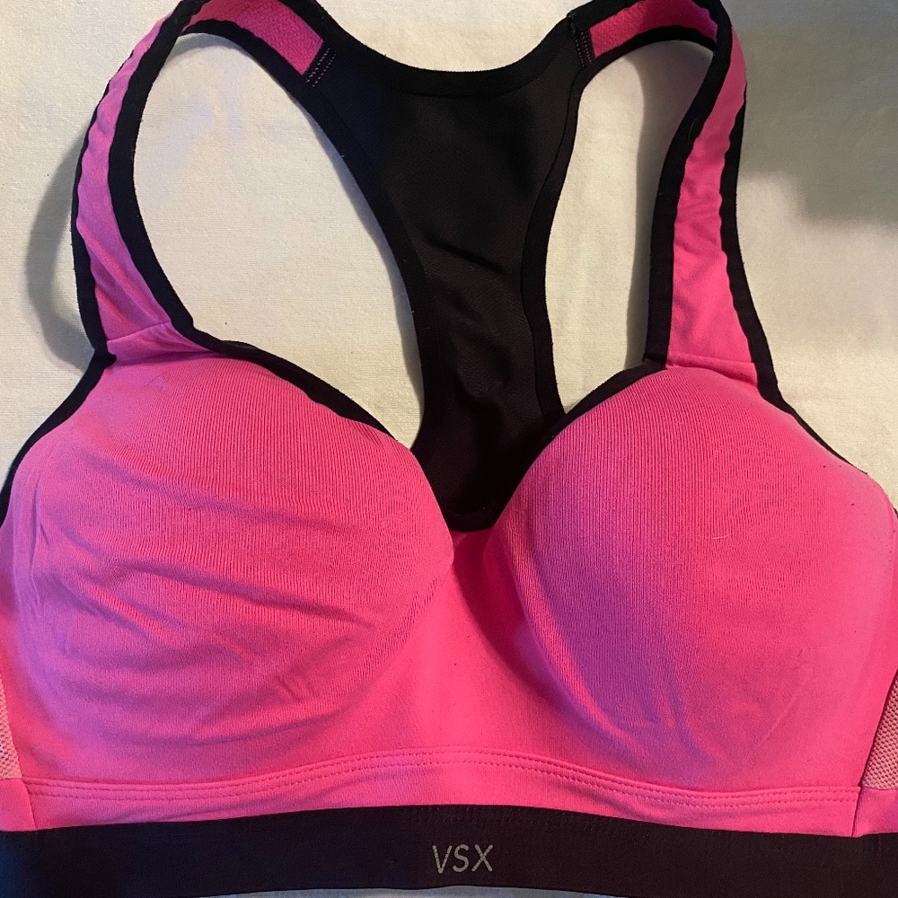 VICTORIAS SECRET 36B SPORTS BRA PINK